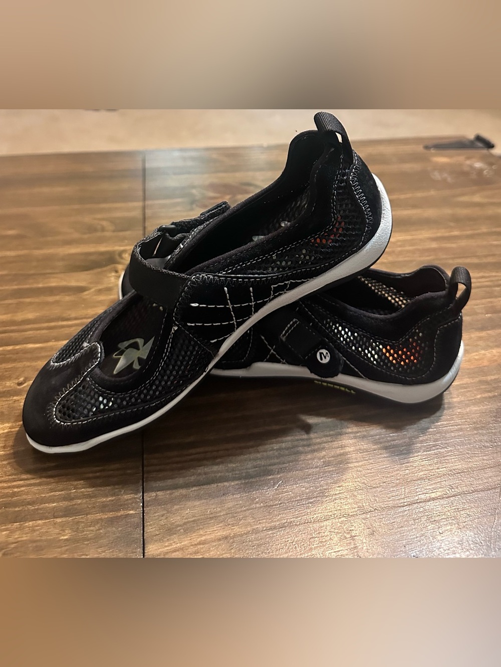 Merrell Lorelei Emme Black Mary Jane Outdoor Shoes Size 5.5